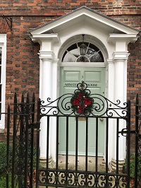 puerta de navidad