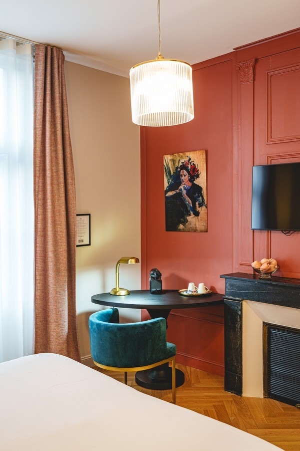 Chambre Esther – Le Londres, hôtel à Saumur