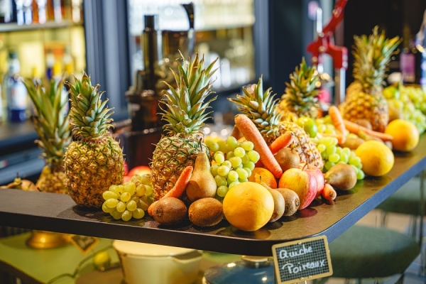 Fruits frais du brunch du dimanche – Le Londres, hôtel à Saumur