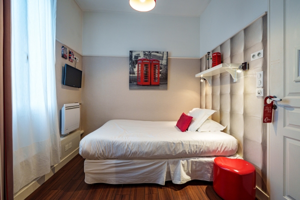Chambre Londres – Le Londres, hôtel à Saumur